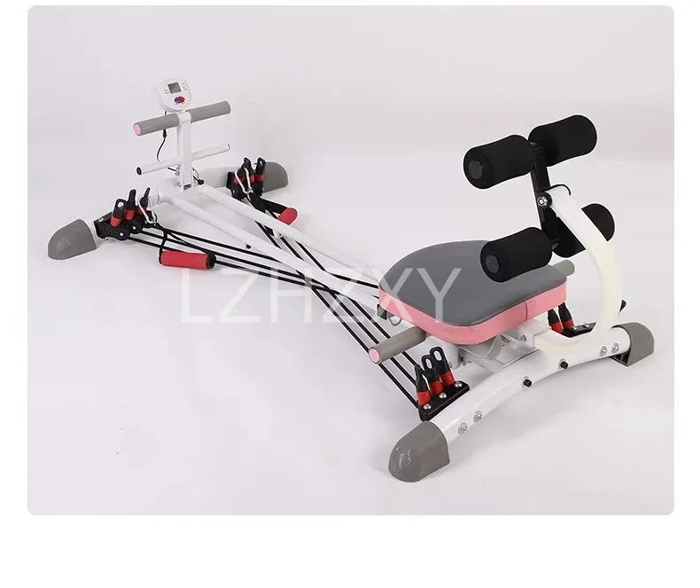 Multi-functional rowing machine sit-up abdominal wheel full-body weight loss and fitness equipment rowing fitness equipment