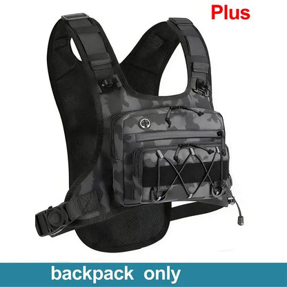 Running Chest Pack Hydration Vest For Cycling Hiking Bicycle Race Marathon Bag Men Women Sports Tactical Pouch Camping Backpack