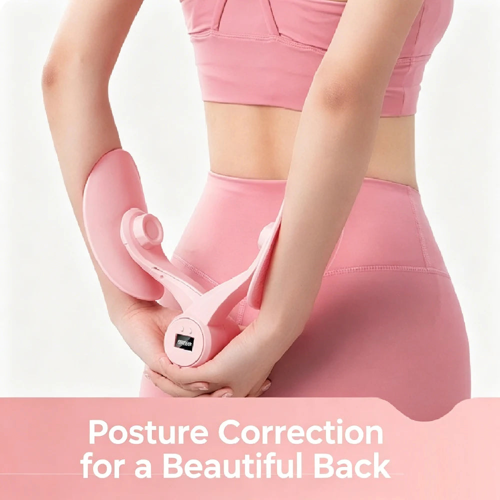 Portable Sit-On Fitness Device with Built-in Counter, Ideal for Pelvic Lifts, Thigh Sculpting and Balance Training