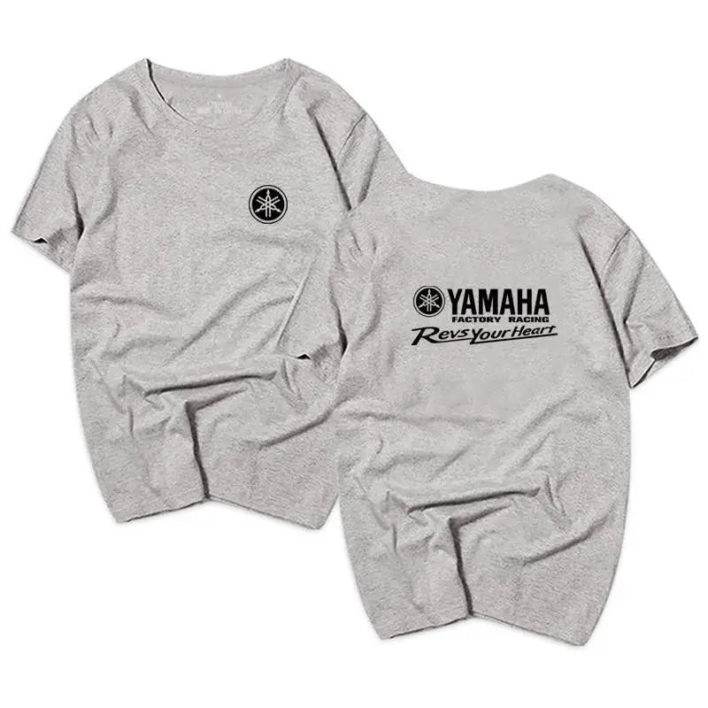 Yamaha Motorcycle Riding Clothing for Men and Women, Half-sleeved and Short-sleeved Summer T-shirts