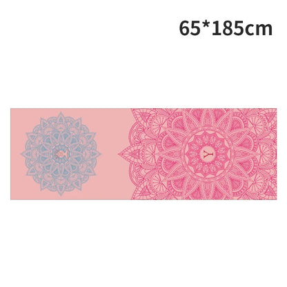 Yoga Studio Portable Printed Yoga Towel Custom Non-slip Environmental Protection Digital Printed Yoga Towel Yoga mat Towel