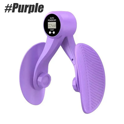 Portable Sit-On Fitness Device with Built-in Counter, Ideal for Pelvic Lifts, Thigh Sculpting and Balance Training