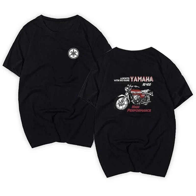 Yamaha Motorcycle Riding Clothing for Men and Women, Half-sleeved and Short-sleeved Summer T-shirts