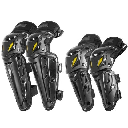 Knee Elbow Pads Windproof Crashproof All Season Protective Gear for Off-Road Racing MTB Motorcycle Electric Bike Rider Equipment