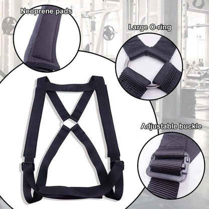 Body Weight Vest Muscle Weightlifting Body Building Fitness Equipment Weight Barbell Weighting Vest Strap for Pull Ups