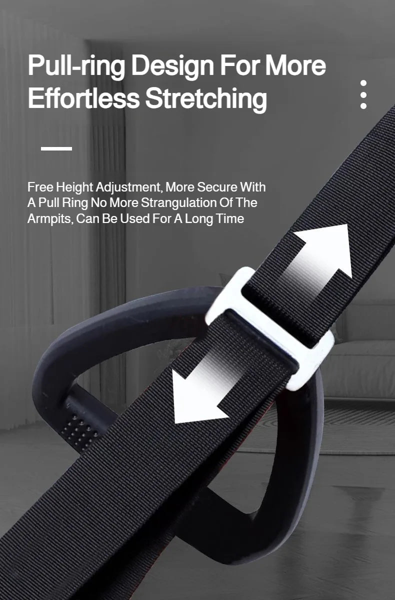 Household Spinal Stretch Lumbar Suspension Belt Horizontal Bar Lumbar Traction Belt Soothing Waist Beltcan Weigh 200 Catties