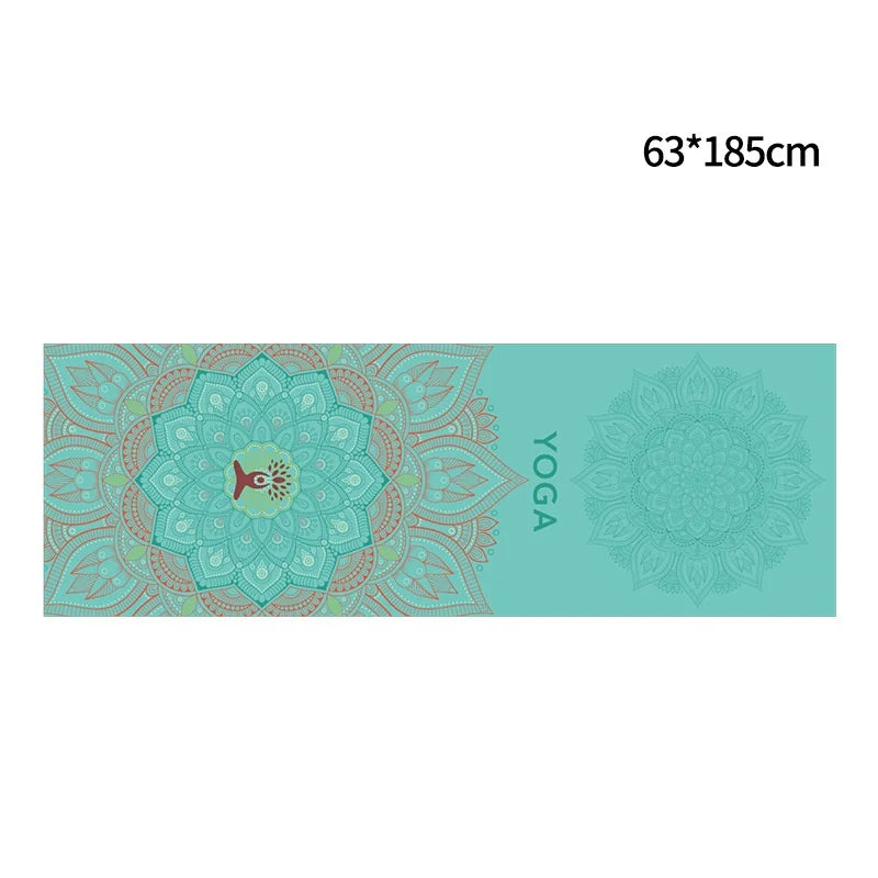Yoga Studio Portable Printed Yoga Towel Custom Non-slip Environmental Protection Digital Printed Yoga Towel Yoga mat Towel