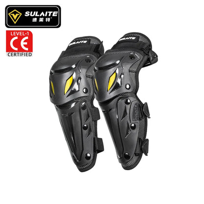 Motorcycle Elbow Knee Pads Outdoor Riding Motocross Protective Gear Adjustable Knee Elbow Pads Anti-Fall Motorbike Equipment