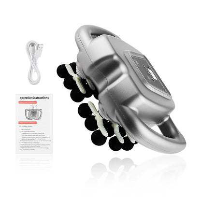 24-Head Fascia Gun 99 Levels Strength High-Frequency Vibration Body Massage Gun Back and Waist Massager Neck Shoulder masajeador