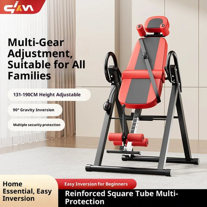 Home Inversion Table: Safe Stretching & Inversion, Body Hanging Device, Indoor Fitness Stretcher & Exerciser