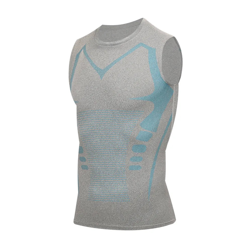 Men's Compression T-Shirt Summer Sportswear Running T shirt Elastic Quick Dry Sport Tops Tee Athletic Gym Workout T Shirts Men
