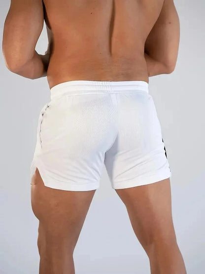 2025 Fitness Shorts Men's Running Fitness Training Quick drying Swimming Pants Beach Pants