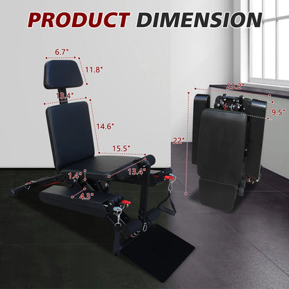 Fitness Chair Multifunction, Adjustable Strength Training Bench For Full Body Workout, Weight Bench With Fast Folding For Home Gym
