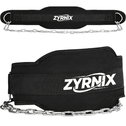 Weight-Bearing Pull-Up Belt, Weight-Bearing Waist Belt with Chain, Weightlifting Belt, 1 Weight-Bearing Belt + 1 Iron Chain/81Cm + 2 Carabiners, Weightlifting Chain Belt, Suitable for Pull-Ups on Parallel Bars and Pull-Ups, S