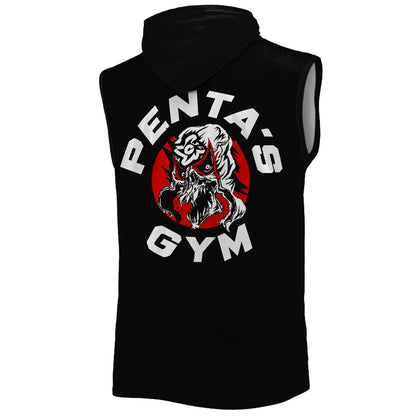 Men's Black Penta Penta's Gym Tank Top 3D Outdoor Sports Quick Dry Breathable Hooded Tank Street Casual Sleeveless Hoodie 2026