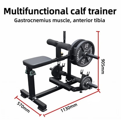 The Multi-functional Sitting Leg Training Machine for The Front Tibia with A Hooked Leg and Weight-bearing Sitting Posture