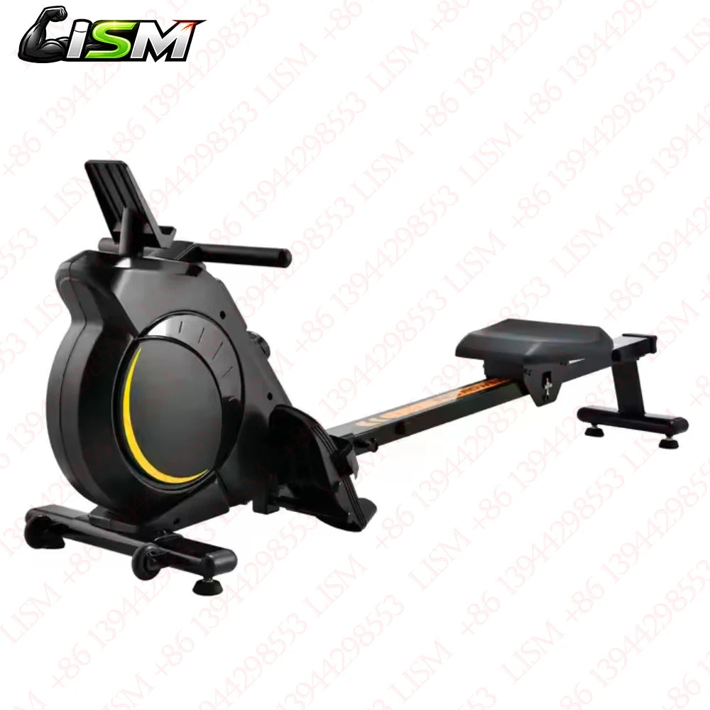 Silent Magnetic Rowing Machine 265LB Capacity 16 Resistance Levels Tablet Holder Home Gym Cardio Full Body Workout Equipment