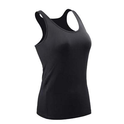 Women Fitness Top Workout Training Exercise Gym T Shirt Sport T-shirt Bodybuilding Yoga Running Backless Sleeveless Tee Vest J82
