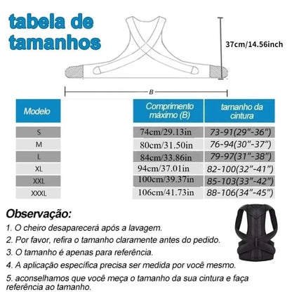 Back Posture Brace Clavicle Support, Stop Slouching And Hunching, Adjustable Back Trainer Unisex, Order A Size Up