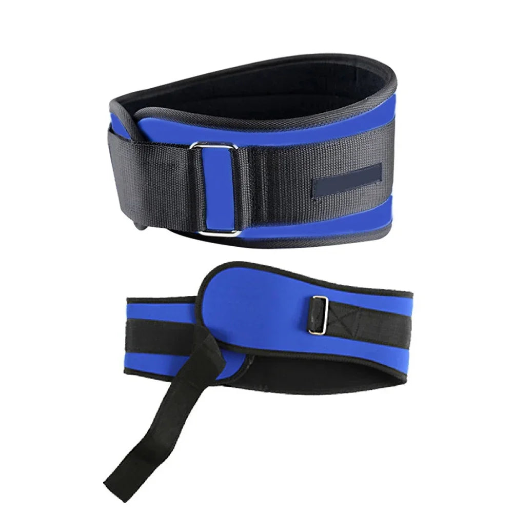 Weight Lifting Belt Back Support Workout Belt with Metal Buckle for Men Women Gym Squats Deadlifts Powerlifting Cross Training