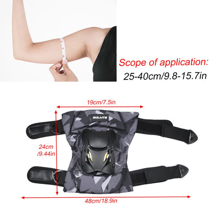 1Pair Knee and Elbow Pads, Gear-Multi Sport Protection for Skateboard, BMX, Pogo,Inline Skating, Scooter-Kids, Teen, Adult Sizes
