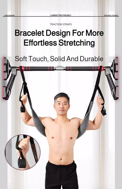 Household Spinal Stretch Lumbar Suspension Belt Horizontal Bar Lumbar Traction Belt Soothing Waist Beltcan Weigh 200 Catties