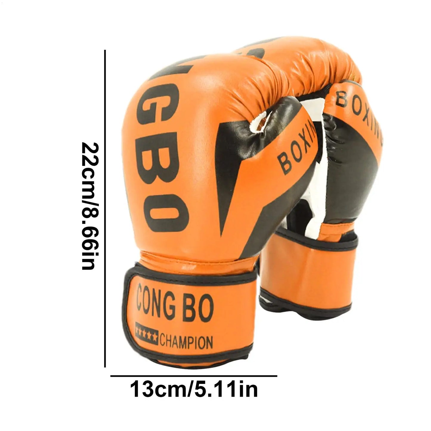 Kids 6oz Professional Boxing Training Sparring Gloves Kids Breathable MuayThai Punching Karate Training Gloves