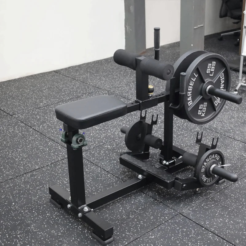 The Multi-functional Sitting Leg Training Machine for The Front Tibia with A Hooked Leg and Weight-bearing Sitting Posture