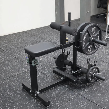 The Multi-functional Sitting Leg Training Machine for The Front Tibia with A Hooked Leg and Weight-bearing Sitting Posture