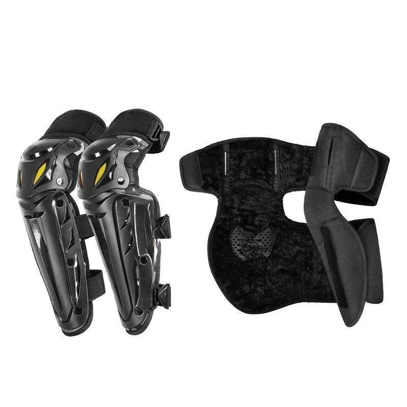 Knee Elbow Pads Windproof Crashproof All Season Protective Gear for Off-Road Racing MTB Motorcycle Electric Bike Rider Equipment