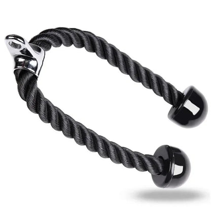 Gym Accessories Fitness Tricep Rope Cable Pull Down Rope Weights Handles For Workout Muscle Training Exercise