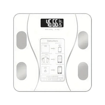 Smart Body Fat Scale Wireless LED Digital Bathroom Weight Scale Body Composition Analyzer Testing Scale