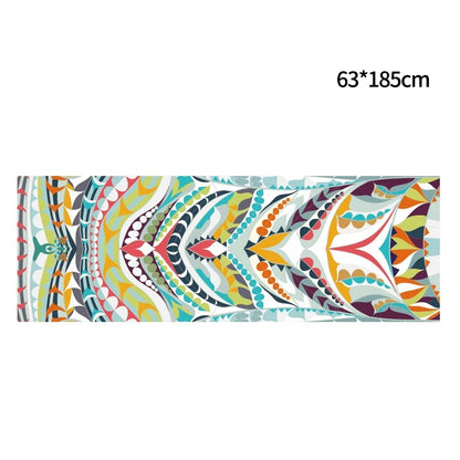 Yoga Studio Portable Printed Yoga Towel Custom Non-slip Environmental Protection Digital Printed Yoga Towel Yoga mat Towel