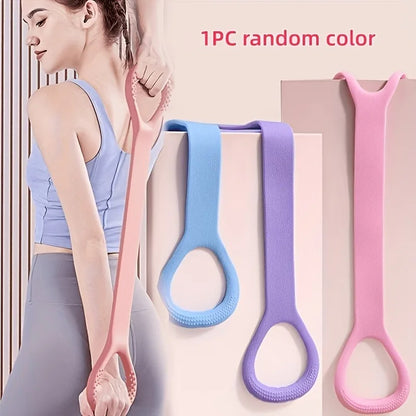 Yoga resistance band, high elasticity for back extension to shape the body, strength and flexibility training, gym, outdoor spor