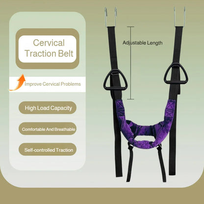 Household Spinal Stretch Lumbar Suspension Belt Horizontal Bar Lumbar Traction Belt Soothing Waist Beltcan Weigh 200 Catties