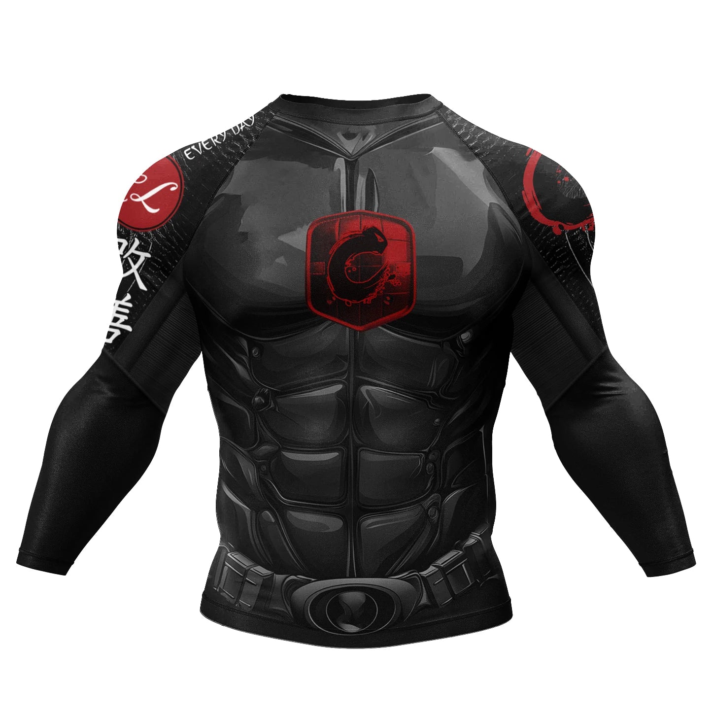 Bjj Rash Guards Mens Jiu Jitsu MMA T-shirt Rashguard No Gi Long Sleeve Men Boxing Running Training T-shirts Strech Sport Tees