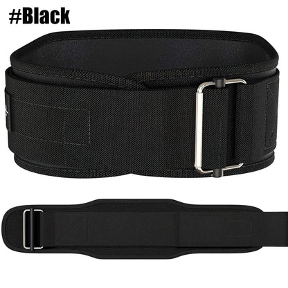 Self-Locking Weight Lifting Belt - Weightlifting Belt for Serious Functional Fitness - Lifting Support Deadlift Training Belt