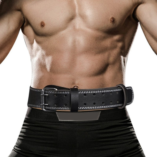 Cowhide fitness belt
